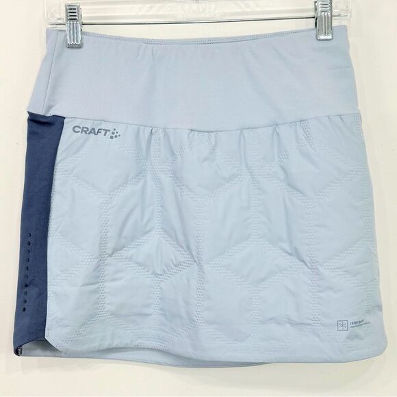 Craft ADV SubZ 2 Blue Insulated Outdoor  Athletic Performance Running Skirt - Picture 8 of 16